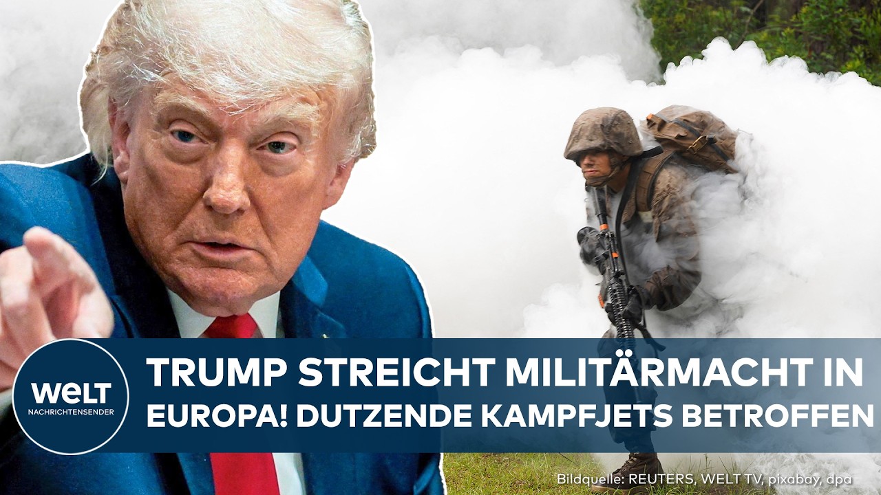 USA: NATO in der Krise! US-Militär zieht Truppen und Jets ab | Was plant Trump wirklich