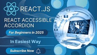 How to Create a React Accordion | Step-by-Step Tutorial for Beginners | Responsive Design