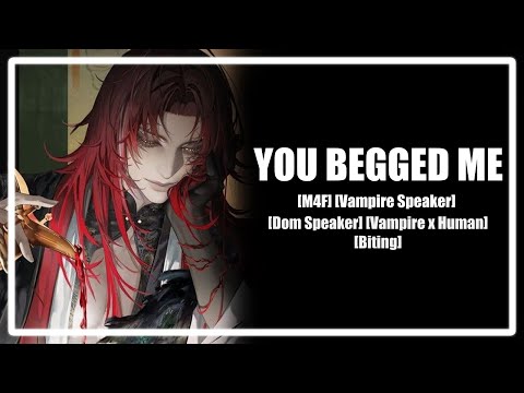 Your New Vampire Lord Saves Your Life [Vampire x Listener] [Biting] [M4F] [Dom] [Boyfriend ASMR?]