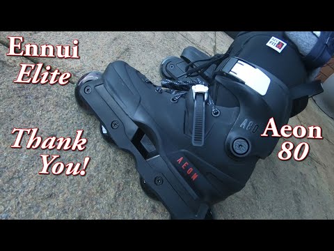 Aeon 80, Ennui Elite helmet, first look - inline skating