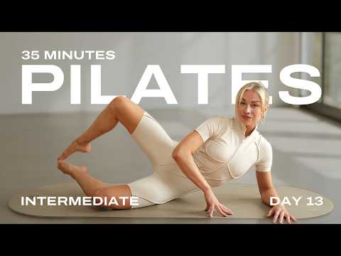 35 Min Full Body Mat Pilates x Mobility Workout | For Strength & Flexibility | No Equipment