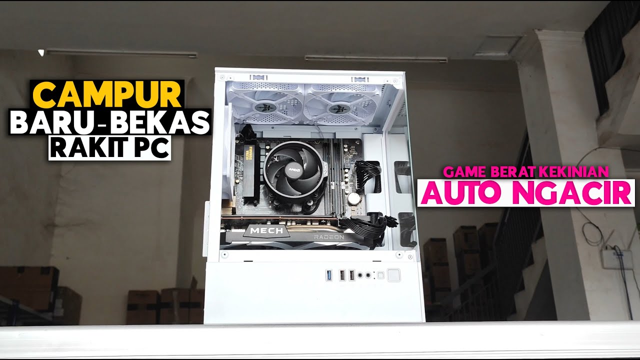 Gengsi Gak Nambah FPS! Rakit PC Subscriber Mix Baru dan Bekas! Ft NYK Cliff T31