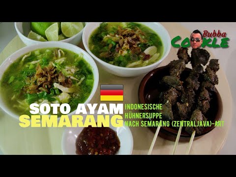 [DE] Rezept SOTO AYAM SEMARANG - Indonesische Hühnersuppe nach Semarang (Zentraljava)-Art