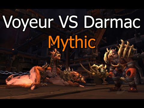 Voyeur VS Beastlord Darmac | Mythic Blackrock Foundry