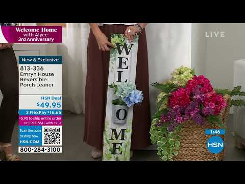 Emryn House Reversible Porch Leaner