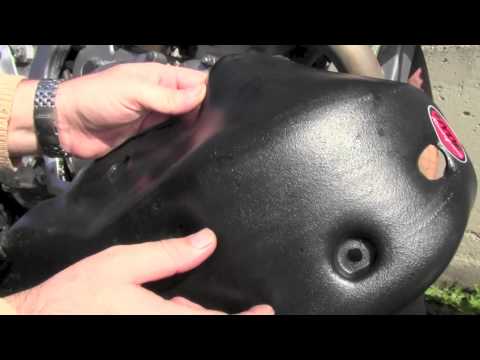 Suzuki DRZ400 Skid Plates from Hyde Racing and Ricochet
