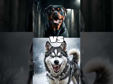 Rottweiler vs Siberian Husky vs (German Shepherd vs Golden Retriever vs Doberman vs Dalmatian)