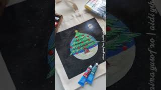 Pebeo Christmas Tote Bag