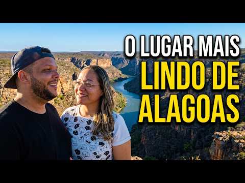 UM DOS LUGARES MAIS BONITOS DE ALAGOAS, MAS POUCOS TURISTAS VISITAM