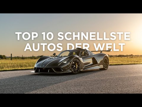 Top 10 Schnellste Autos der Welt, der letzte wird dich beeindrucken...