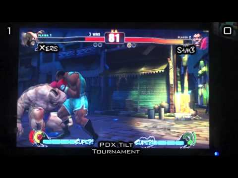 SF4 - PDX Tilt Tournament Winners Round 3 - Xeris (ZAN) vs SamB (BOX).mov