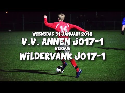 5 GOALS! v.v. Annen JO17-1 - Wildervank JO17-1 | 2e helft | uitslag 4-1 | SONY FDR-AXP33