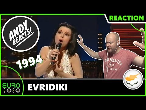 CYPRUS EUROVISION 1994 REACTION: Evridki - Ime Anthropos Ki Ego / Είμαι άνθρωπος κι εγώ