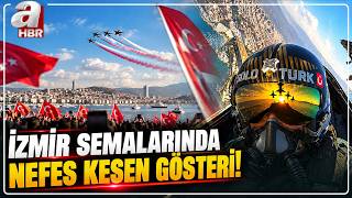 İzmir'in 9 Eylül Coşkusu SOLOTÜRK'le Taçlanıyor! | A Haber