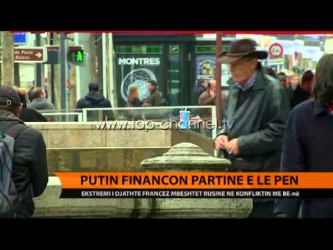 Putin financon partinë e Le Pen - Top Channel Albania - News - Lajme