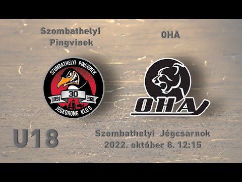 U18 62  Szombathelyi Pingvinek -  OHA (élő közvetítés)