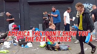 You think America is thriving, the growth of zombies is real! Philadelphia streets
