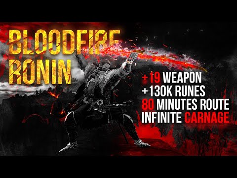 Bloodfire Ronin - BEST Early Game Dexterity Build for Elden Ring
