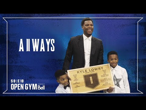 Kyle Lowry's Villanova jersey retirement | Open Gym presented by Bell: OGS08E18