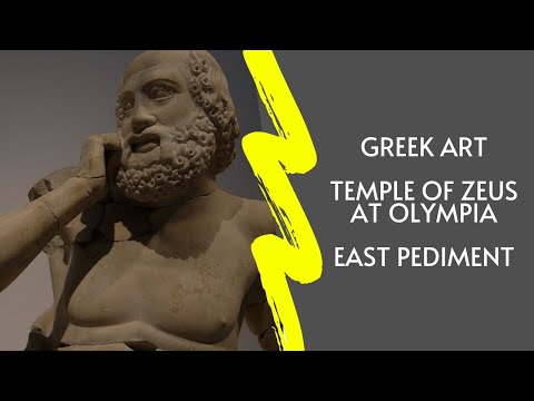 Ancient Greek Art: The Temple of Zeus at Olympia East Pediment