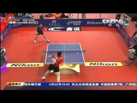 Asian Olympic Qualification 2012 HD)   Ma Long Vs Koki Niwa   (By QDL)