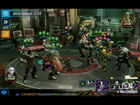 3 Star Tier 14 Training Day Challenge Marvel Strike Force