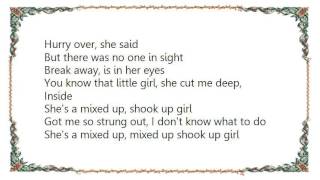 Boz Scaggs - Mixed Up Shook Up Girl Lyrics
