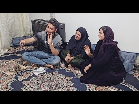 Video call with viewers and Maryam's sadness over the country's war situation