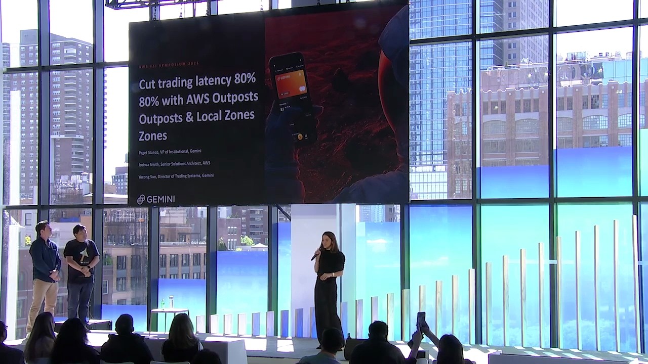 Gemini Revolutionizes Trading Latency: An 80% Reduction with AWS Outposts and Local Zones