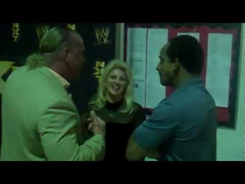 WWE NXT Norman Smiley, Van Hammer at WPB National Guard Armory (2) March 2013