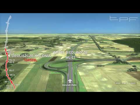 Wizualizacja S12 Piaski - Chełm odc. 2