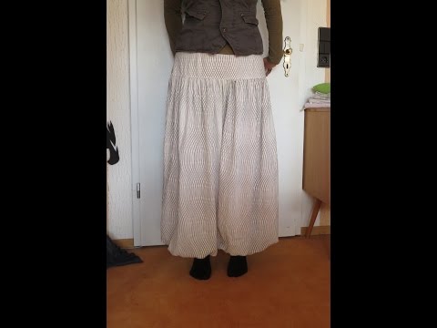 Aladinhose Haremshose schnell, günstig und einfach selber nähen DIY
