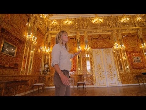 Ellie Harrison discovers The Amber Room - The Treasure Hunters: Episode 2 Preview - BBC One