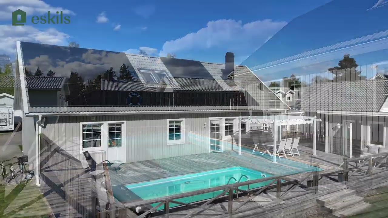8 rum Villa på Lövgård 7 Sundbyholm/Mora Eskilstuna kommun - video
