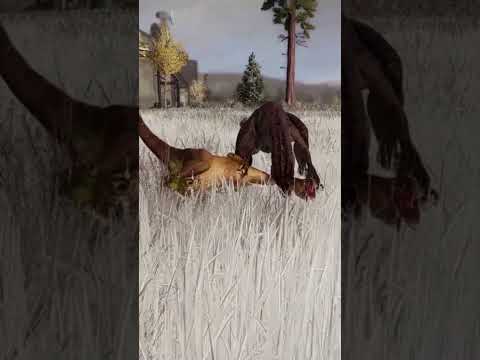 ATROCIRAPTOR VS ARCHAEORNITHOMIMUS - Jurassic World Evolution 2