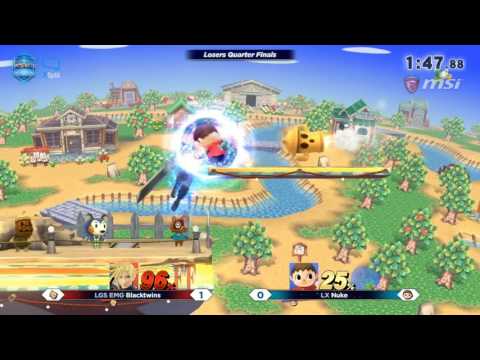 Blacktwins vs Nuke - Lan ETS 2017 - Wii U Losers Quarters