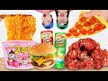 Fried Chicken Pizza Mystery Convenience Store DONA Mukbang