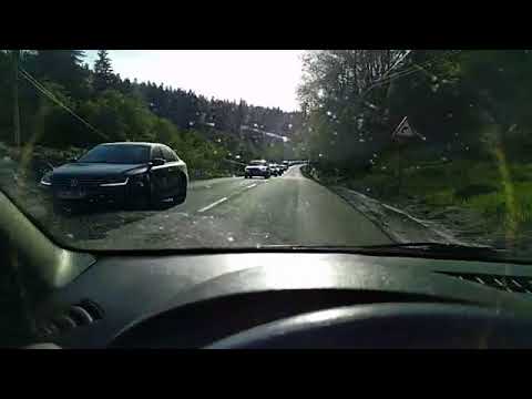 Drumul dinspre Predeal spre Bran