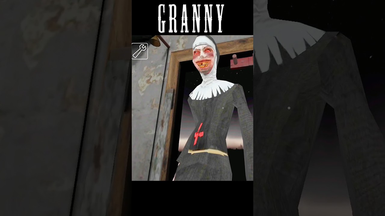 Granny Spider Angelina Vs Evil Nun Trolling Troll Face Edit⚡😈 #granny #youtube #shorts