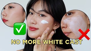 Ultimate Guide to apply Sunscreen over Makeup • reviewing viral Korean sunscreens
