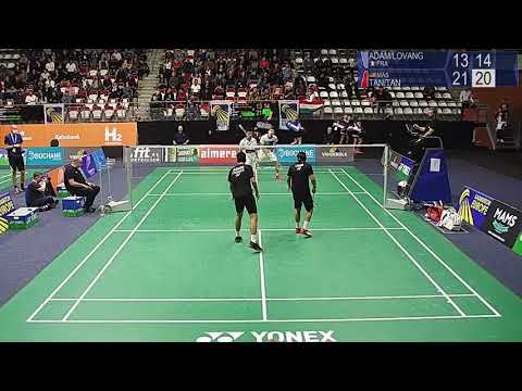 Match point - Adam / Lovang vs Tan / Tan - MD, SF - Dutch Open 2021