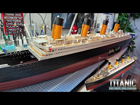 Agora Models Build the RMS Titanic - Pack 21 - Stages 117-122