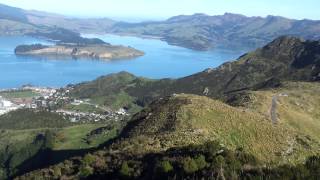 preview picture of video 'Lyttelton Harbour and port hills'