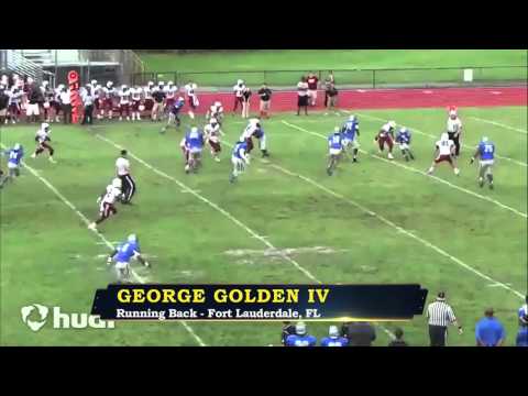 George Golden IV - Dillard Running Back - Highlights