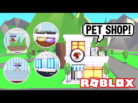 PET SHOP Design Ideas & Building Hacks (Roblox Adopt me) Cages, Training, Grooming | Its SugarCoffee Video