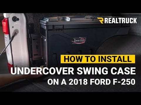 How to Install UnderCover Swing Case Truck Bed Toolbox on a 2018 Ford F-250