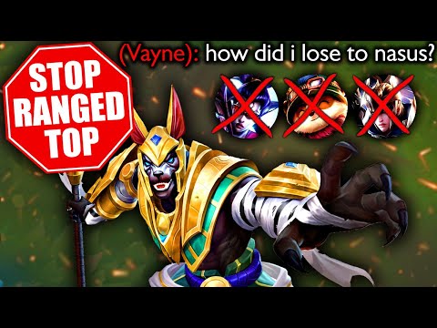 NASUS STOPS RANGED TOP LANERS