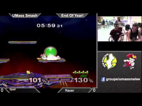 UMass Smash - Spell vs Racer - SSBM