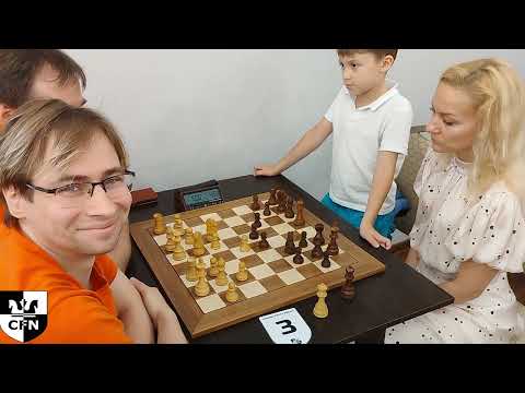 Pair chess. Smiley & A Zhuchkov vs WGM M. Fominykh & K. Morozevich. Chess Fight Night. CFN. Blitz