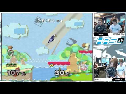 HASLfest 12 – SuperFangChan (Ice Climbers) vs Priest (Sheik) – Losers Top 8 – Melee